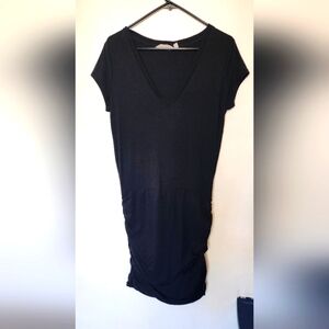 Athleta ruched short sleeve dress